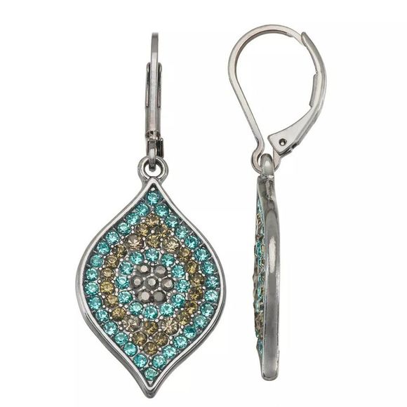 NEW Evil Eye Drop Dangle Earrings > HOST PICK < - Picture 3 of 6